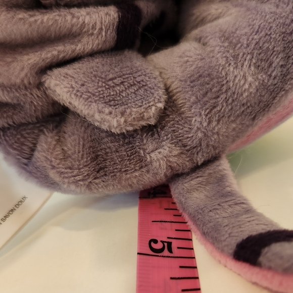 Teeturtle Reversible Gray Cat Rainbow Unicorn Mini Plush Stuff Animal Toy - Picture 6 of 6